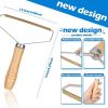 Pet Hair Remover Brush For Dog & Cat; Dog Hair Removal Brush With Wood Handle For Clothes; Blankets