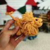 Natural Jute Dog Chewing Rope For Dental Tough With Cute Animals Fruit Eco-Friendly Knot
